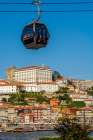 Gaia Cable Car, Gaia district, Porto, Portugal. Art Print